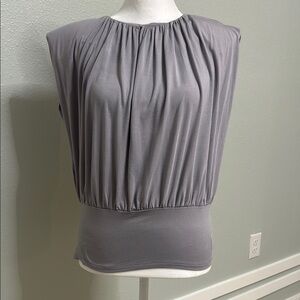 Gray Women's Top